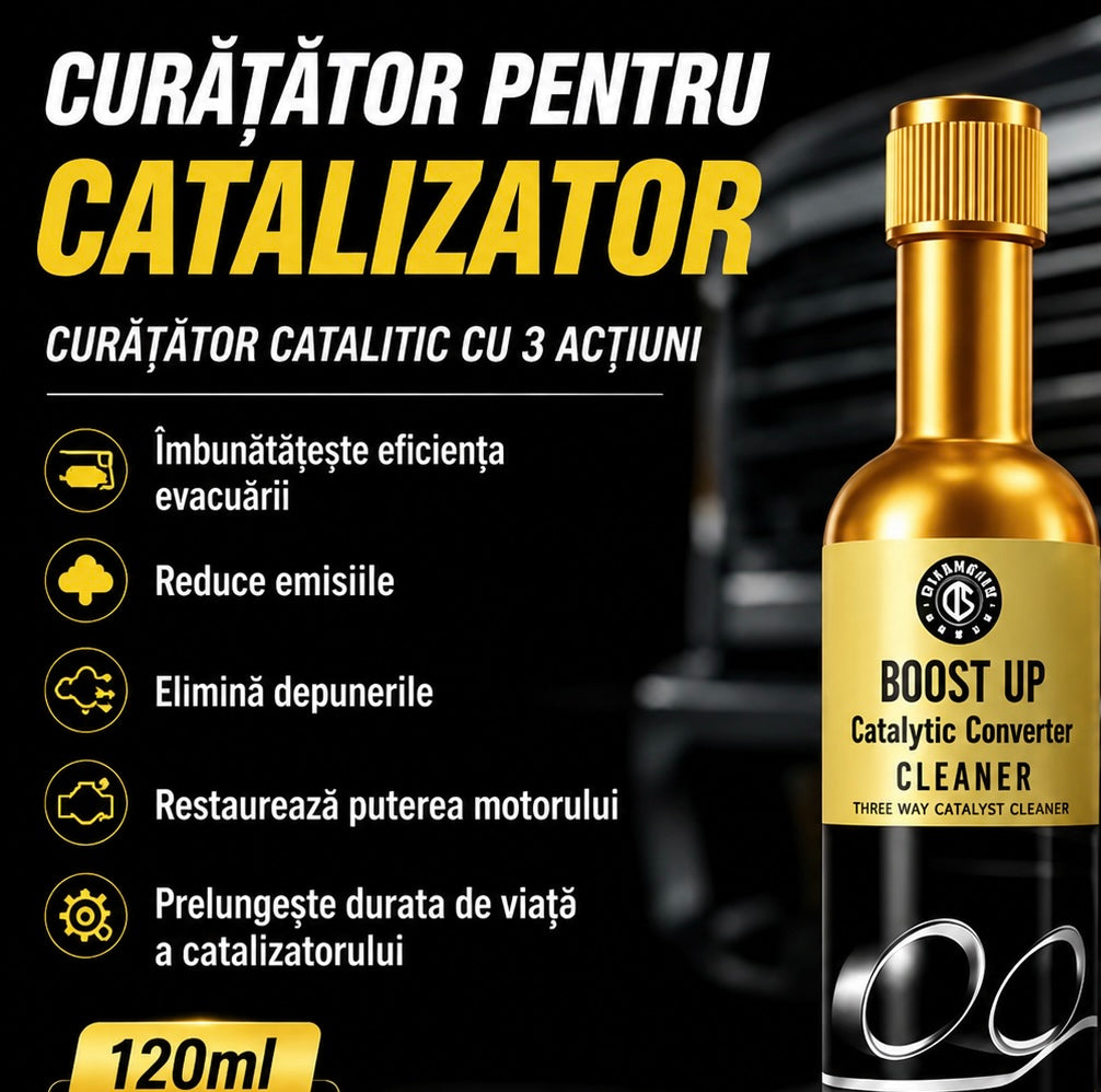 Boost Up – Soluție pentru Curățarea Catalizatorului | 120 ml