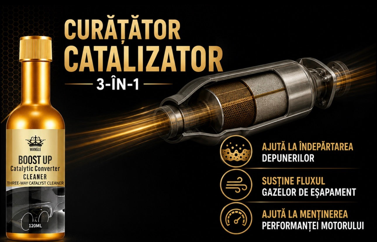Boost Up – Soluție pentru Curățarea Catalizatorului | 120 ml